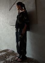 Calça Bordada Anelisa Preto
