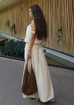Vestido Faixa  Andrea Areia