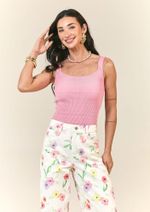 Regata Tricot Lizandra Rosa