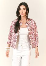 Jaqueta Bordada Cecilia Off White