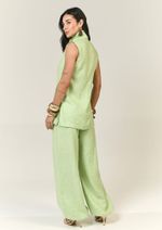 Calça 100% Linho Larissa Verde