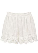 Shorts Renda Lidia Branco
