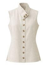 Camisa 100% Linho Larissa Natural
