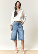 Camisa Tricoline Bruna Branco
