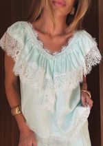 Bata Renda Alessandra Azul