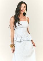 Corset Tricoline Suzana Listrado