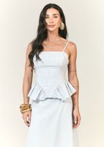 Corset Tricoline Suzana Listrado