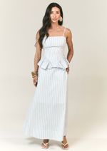 Saia Tricoline Suzana Listrado