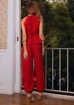 Calça Alladin Eliza Vermelho