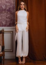 Calça Renda Lina Off White