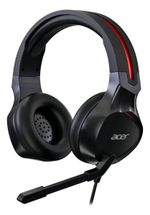 Fone de Ouvido Headset Acer Nitro Preto e Vermelho C/Fio C/Microfone - Np.Hds1A.008