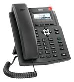 Telefone Preto C/fio 2 Linhas e 2 Contas Tela LCD X1SP Fanvi