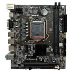 Placa Mae LGA 1151 DDR4 H110 M2 HDMI VGA 6º e 7º geração GT 