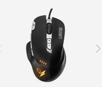 Mouse C/Fio Gamer Avell Volcano's M02 Preto 12400 DPI, RGB