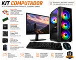 AM4 Ryzen 5 5600G, 16gb, SSD 240, Gabinete Gamer, ATX 500w