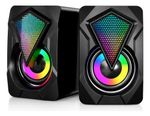 Caixa de Som PC CS-C20 6W RGB Exbom