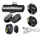 Microfone Tipo C Kmf4-A  Sem Fio Kridi