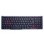 Teclado Acer Nitro vermelho AN515-56 AN515-515-57(LG05P-N10BR) Red Backlight S/Frame