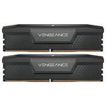 Memória Desktop DDR5 32GB (2x16GB) 6000MHz 1.40V Preto Corsair Vengeance