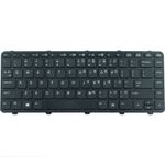 Teclado Hp Probook 640 G1 Americano US Com Frame (KB-HP131)