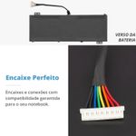 Bateria Acer 14.8v 54w 3620mAh AN517-513 Nitro 5 AN515-55-58UJ 4 celulas Predator Helios 300 PH315-53-75XA (BB11-AC090)