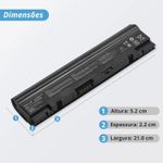 Bateria Asus 10.8v 48w 4400mAh A32-1025 A31-1025 1225 Preto (BB11-AS064)