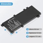 Bateria Asus 7.6v 30w 4000mAh 4 celulas Z450L Z550MA Z550MA-XX005T (BB11-AS088)