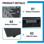 Bateria Avell 10.8v 47.52w 4400mAh 1513 NFSV151X-00-03-3S2P-0 GE5SN-03-12-3S2P-0 X7Ti-S X6Ti X6TI-S X6Ti-M2 X6Ti-H