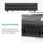 Bateria Dell 10.8v (11.1v) 49w 4400mAh 6 Cells  E5440 E5540 Ft6D9 3K7J7 970V9 (BB11-DE098)