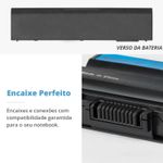 Bateria Dell 10.8v (11.1v) 46/48w 4000/4400mAh 6 Células T54FJ, E5420 E5520 8858X (BB11-DE085)