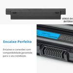 Bateria Dell 11.1v 44/49Wh 4000/4400mAh 6 celulas 14 3421 3437 3442 3443 MR90Y XCMRD (BB11-DE099)