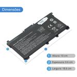 Bateria Hp 11.4v 47w 4150mAh HT03XL (BB11-HP1503)