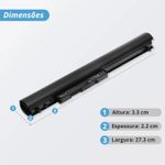 Bateria Hp 14.8v 33w 220mAh 4 Cella Pavilion Touchsmart 14 15 LA04 HSTNN-Y5BV HSTNN-UB5M BR145 (BB11-HP088)