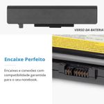 Bateria Lenovo 10.8v 49w 4400mAh 6 Células G480 G585 G485 G580 L11L6 Y480 45N1043 l11s6y01 (BB11-LE022)