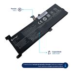 Bateria Lenovo 7.6v 30w 4100mAh Ideapad 320 2 celulas L16 B330-15ikbr l16l2pb2 S145-15API L16M2PB1 (BB11-LE043)