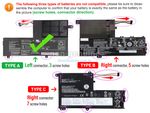 Bateria Lenovo 7.4/7.6v 26/34Whw 3500mAh (TIPO A) 2 celulas L14M2P21-2S1 500S-14ISK 500S-15ISK (BB11-LE057)