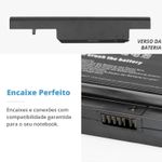 Bateria Positivo 11.1v 49Wh 4000/4400mAh 6 celulas C4500BAT-6 W7730 (BB11-NA005)