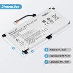Bateria Samsung 11.4v 43/44Wh 3900mAh 3 celulas Np300e5m Np300e5k Np300e5l Np350xaa Aa-pbun3ab (BB11-SS021)