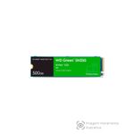 Nvme 500GB WD Green 3.0 2400mb/s