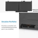 Bateria Dell 7.4v 51/53Wh 6891/7200mAh 4 celulas E5570 E5470 TXF9M R9XM9 G5M10 6MT4T (BB11-DE122)