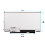 Tela 12.5 HD 30p 1366X768 S/Abas Slim Fosca (LP125WH2TPF1)