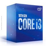 Processador LGA 1200 i3 10100F 3.6Ghz 10º Geração