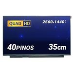Tela 15.6 QHD 40p 240hz 2560x1440 2.5K IPS Gs66 NE156QHM-NZ2, NE156QHM-NZ3, ASUS G533, ASUS GA503