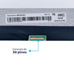 Tela 15.6 Full HD 30p 1920X1080 IPS S/ Abas Slim IPS PCB 24.7Cm (N156HCA-EBA)
