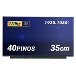 Tela 15.6 Full HD 40p 120Hz 1920x1080 S/ Abas Slim IPS 35cm G15-I1300-M20P I1300-U35P