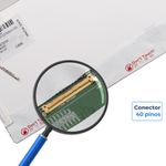 Tela 17.3 HD 40p 1600X900 LED Grossa Conector Inferior Esquerdo (N173FGE L23) LTN173KT03