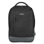 Mochila Avell 16'' Fusion Resistente a respingos d'água - Preto e Cinza