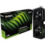 Placa de Vídeo RTX 5060 Ti 8GB GDDR7 PALIT Dual