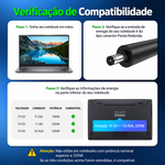 Fonte Carregador Acer/Avell/Asus/Lenovo/Note Gamer 19.5v 330w 16.92a Plug 5.5mmx1.7mm