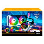Water Cooler 240mm Cryos Night RGB CLANM Preto